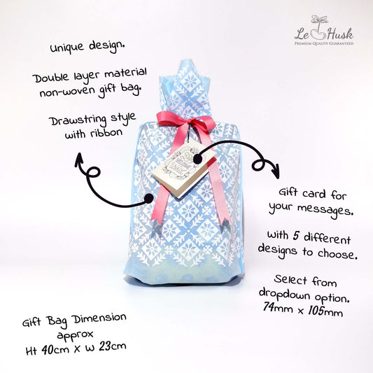 Mom & Baby Teether Gift Bag - Girl
