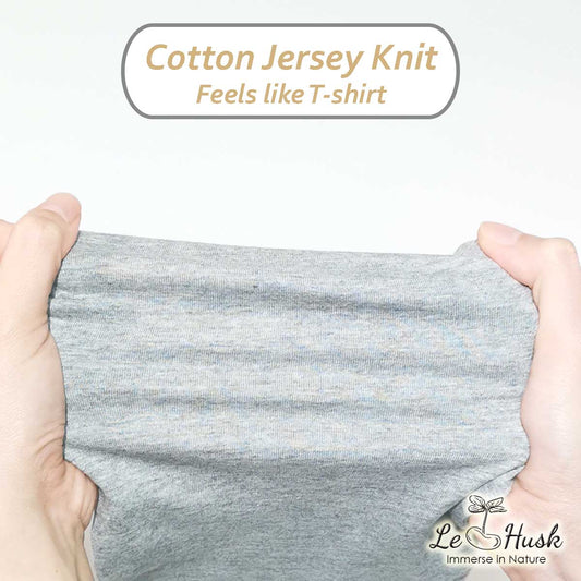 Heather Grey Fitted Sheet (Jersey Knit)