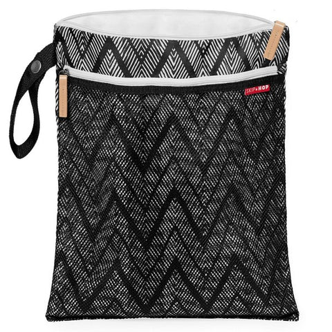 Skip Hop Grab & Go Wet/Dry Bag - Zig Zag Zebra