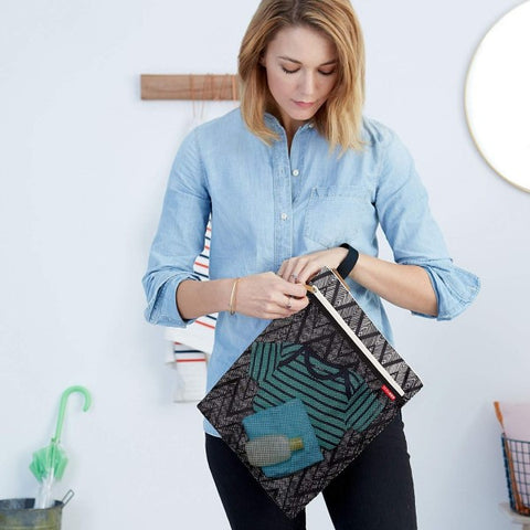 Skip Hop Grab & Go Wet/Dry Bag - Zig Zag Zebra