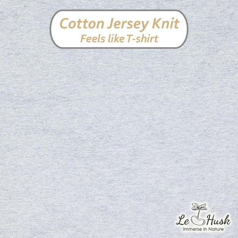 Heather Grey Fitted Sheet (Jersey Knit)